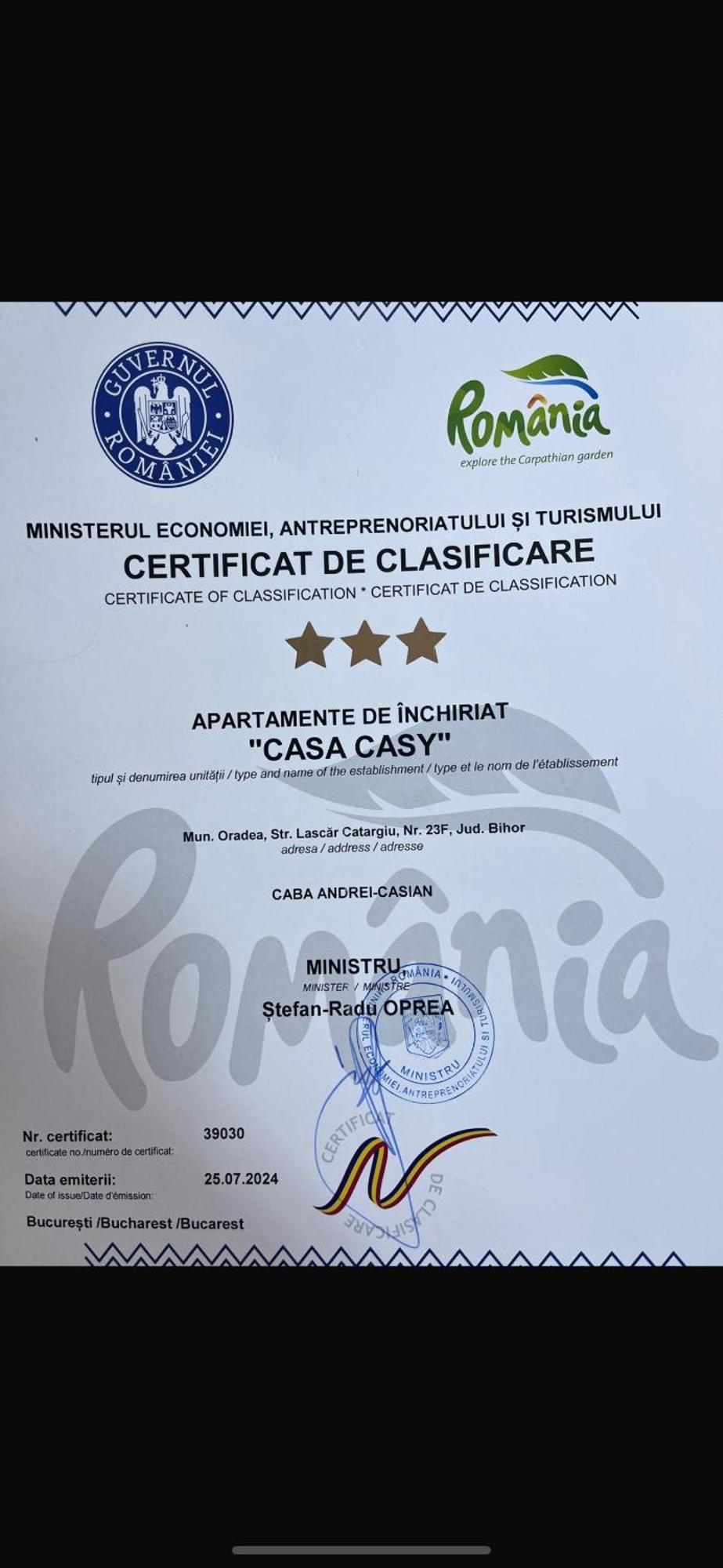 Casa Casy Villa Oradea Eksteriør bilde